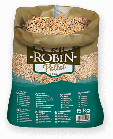 worek pelletu opałowego Robin do kupienia w Opalenicy lub sklepie internetowym